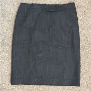 Halogen Dark Charcoal Pencil Skirt